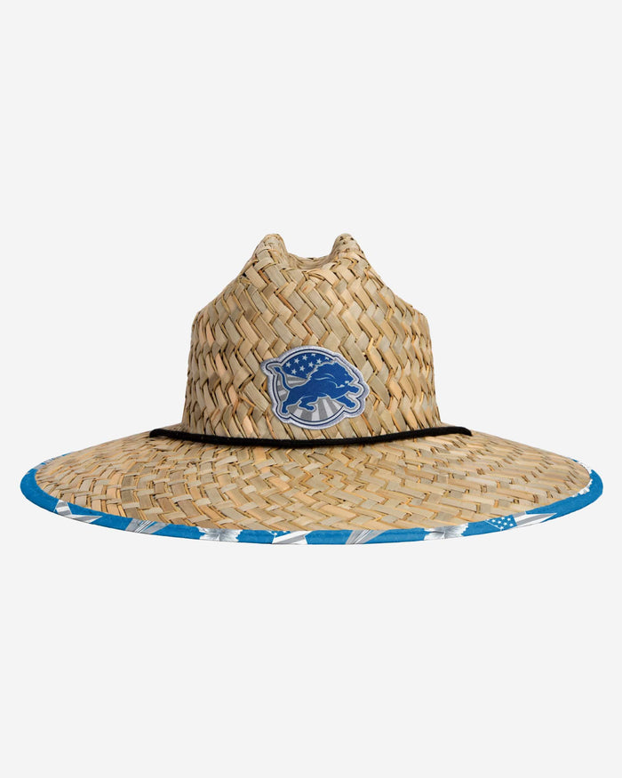 Detroit Lions Americana Straw Hat FOCO - FOCO.com