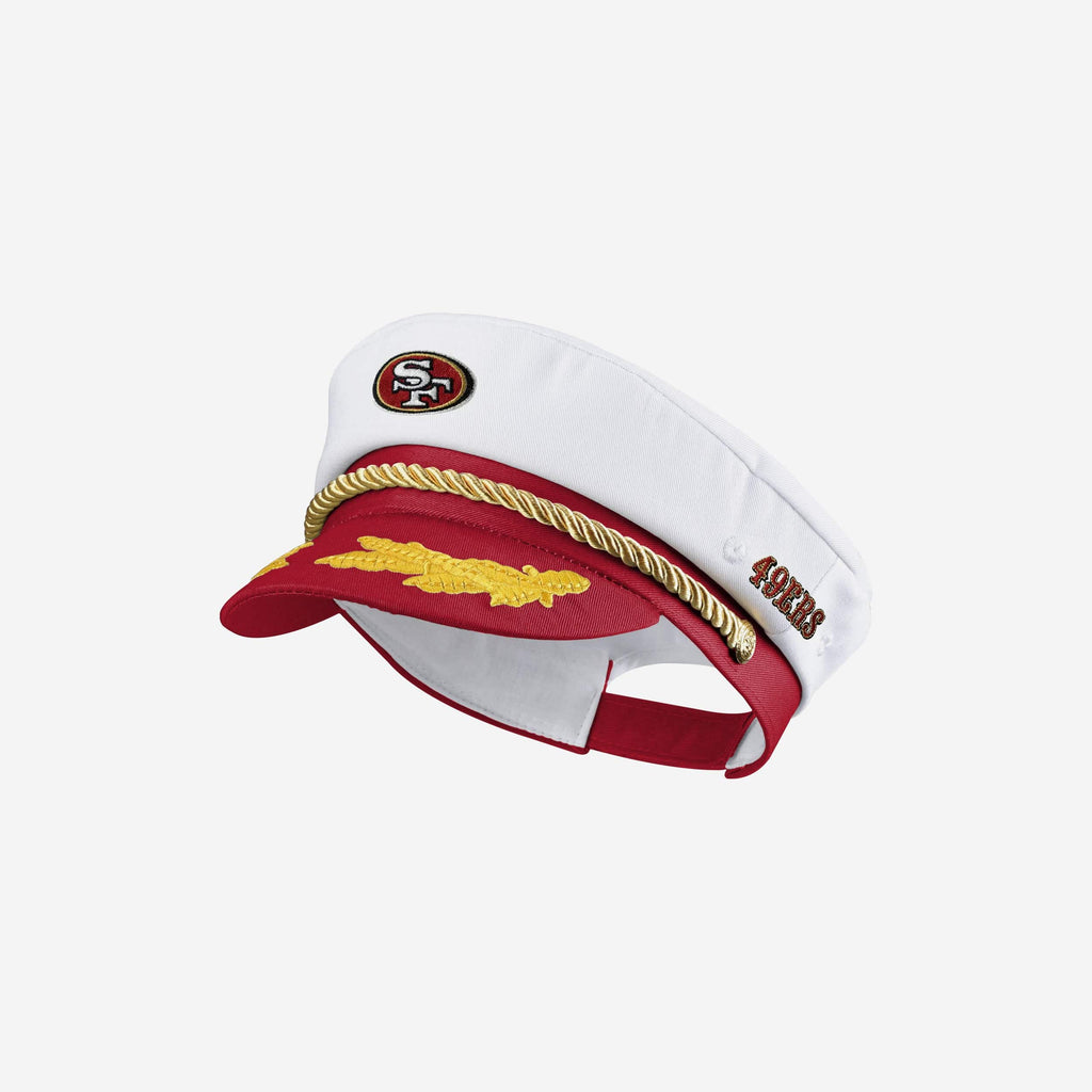 San Francisco 49ers Captains Hat FOCO - FOCO.com