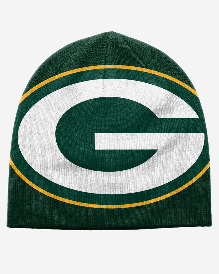 Green Bay Packers Big Logo Skullcap Beanie FOCO - FOCO.com