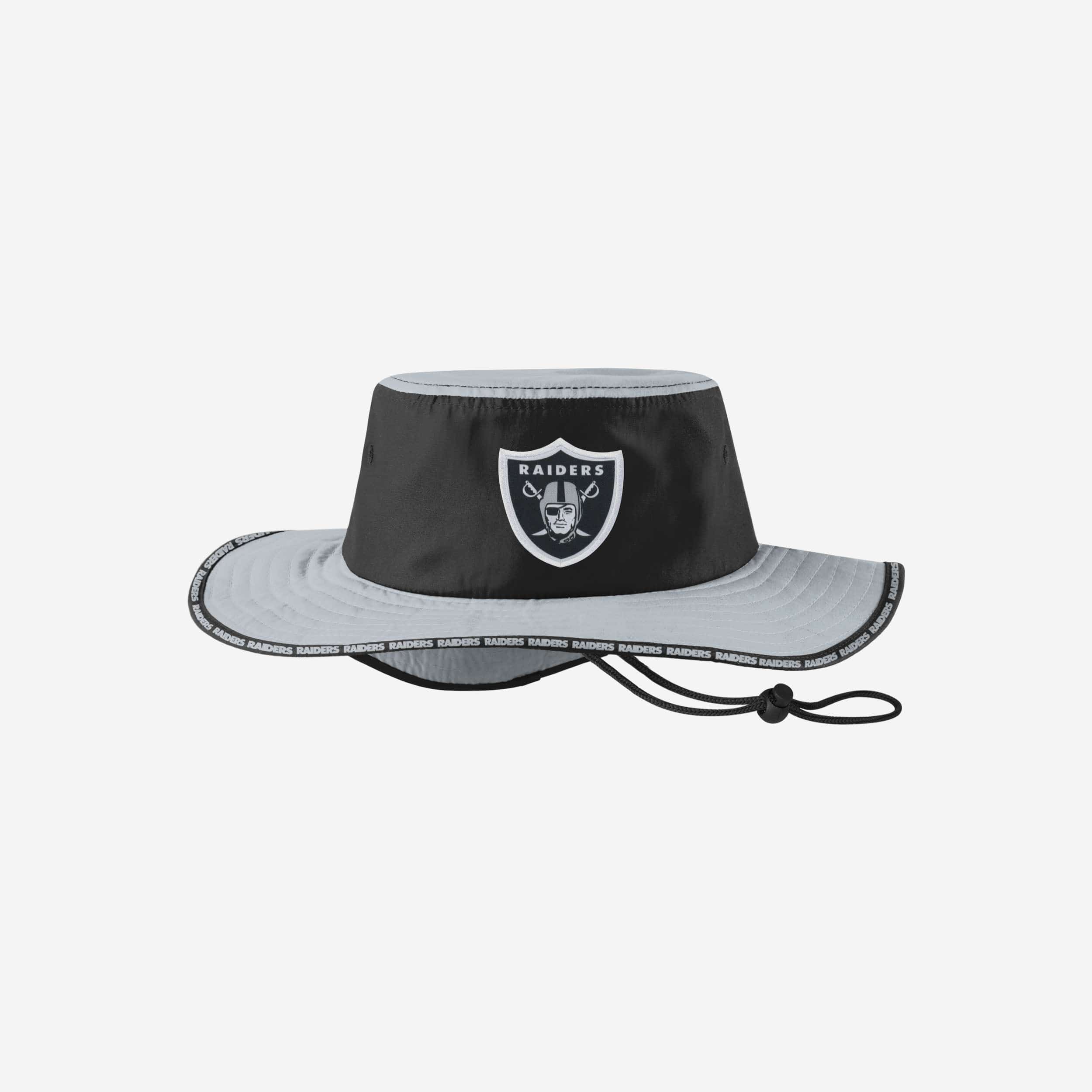 Las Vegas Raiders NFL Womens Wordmark Beach Straw Hat