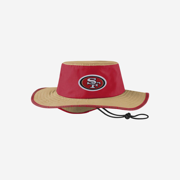 San Francisco 49ers COLOR-BLOCK BUCKET White-Gold-Red Hat