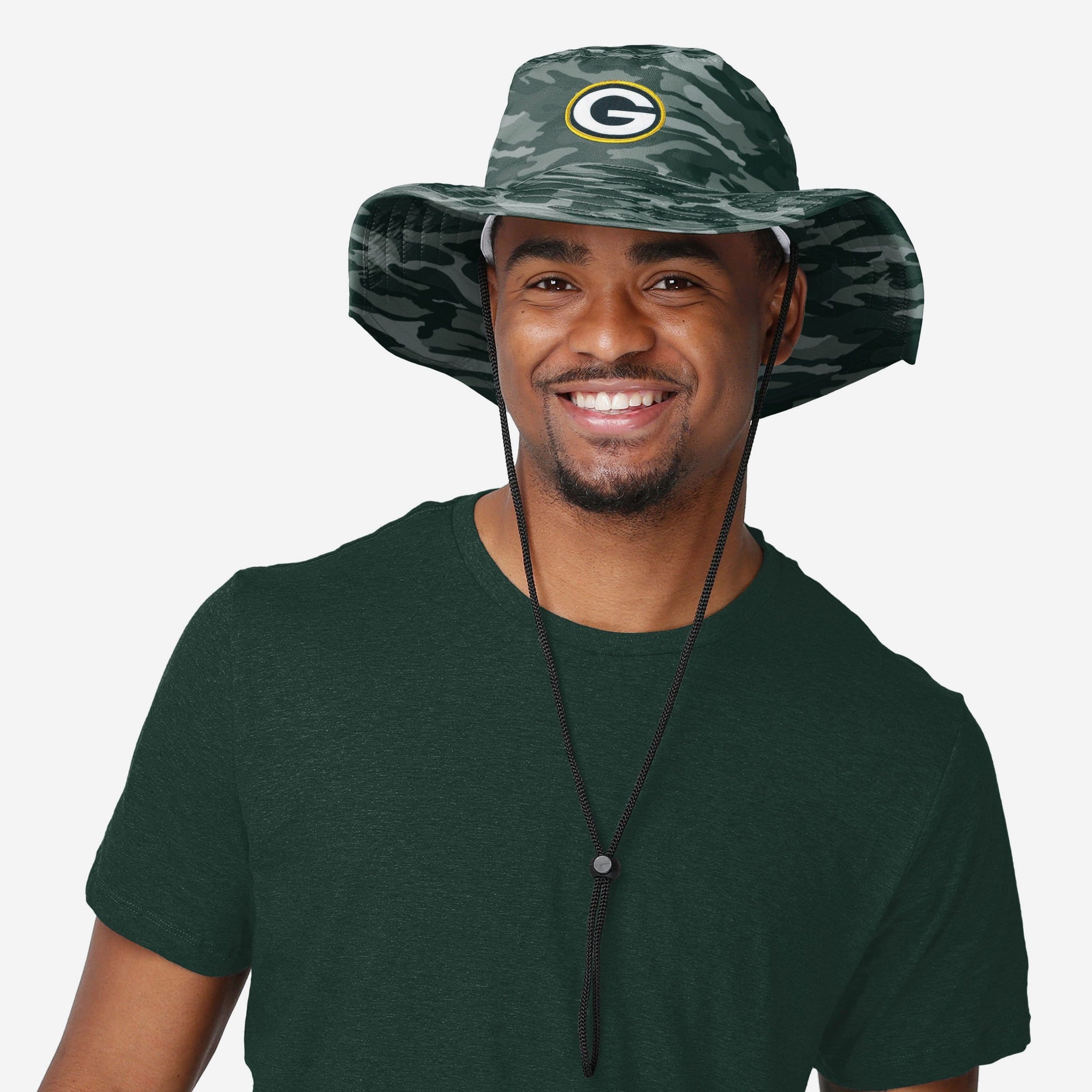 Green Bay Packers Camo Bomber Jacket FOCO