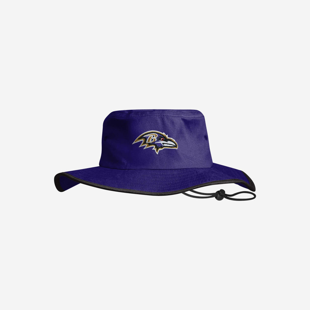 Baltimore Ravens Solid Boonie Hat FOCO - FOCO.com