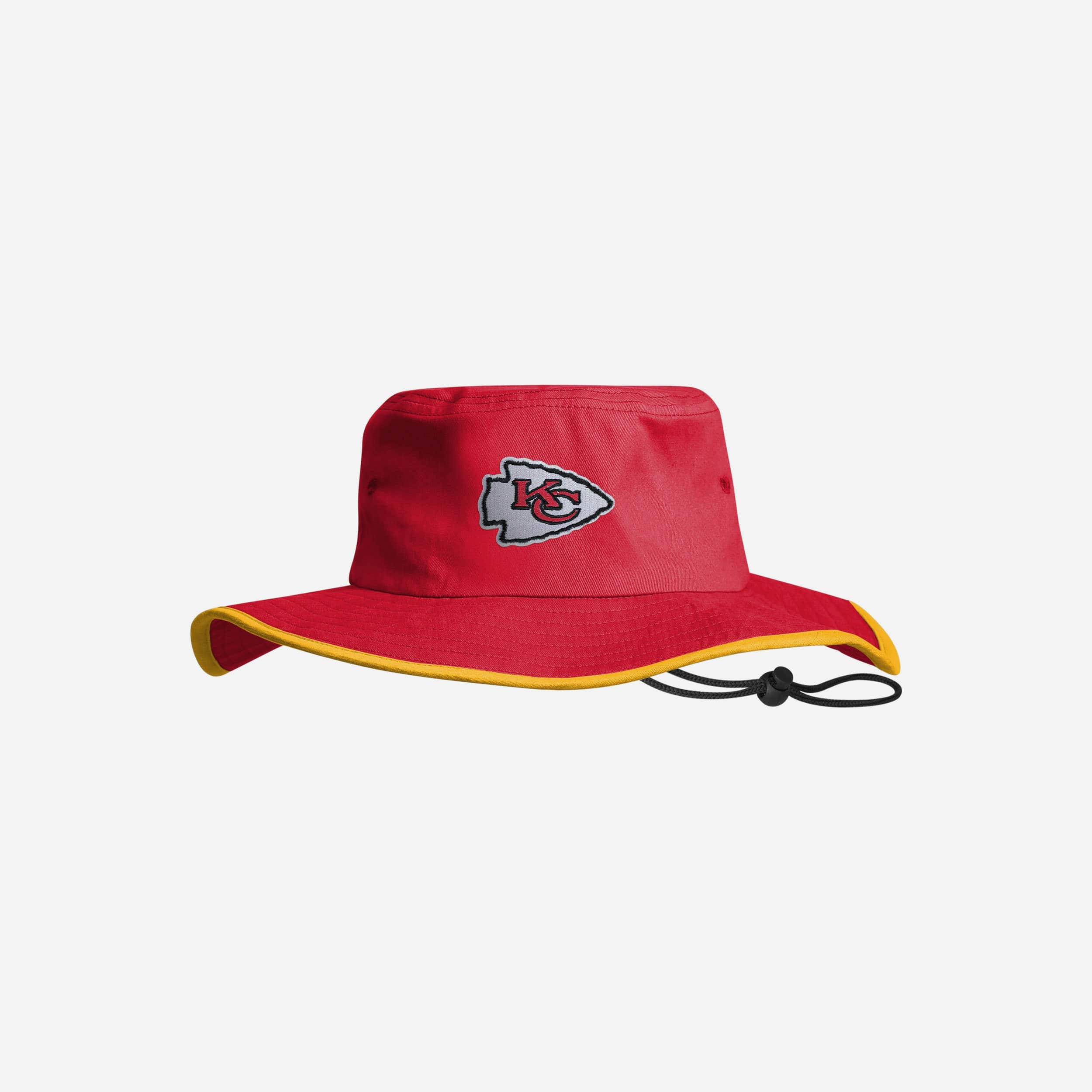 Kansas City Chiefs Bucket Hat Red NFL New Era Fishing Tailgate Outdoor Sun  Logo