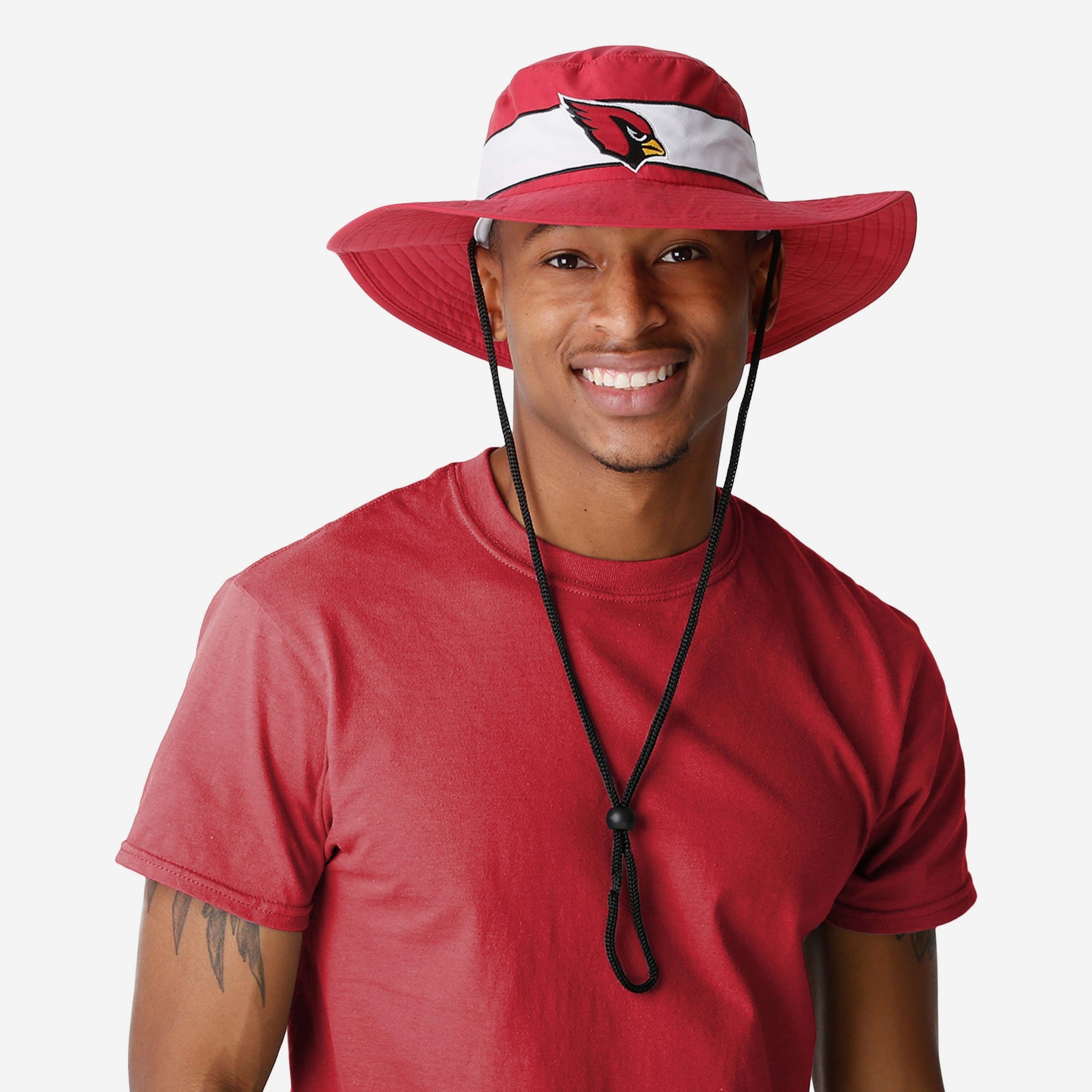 Arizona Cardinals Team Stripe Cowboy Hat