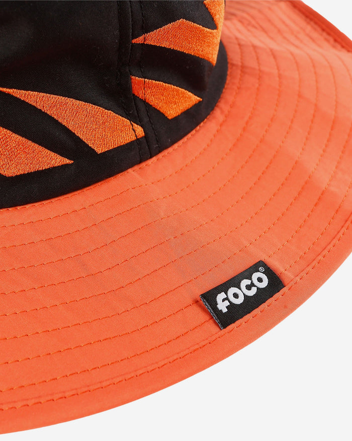 Cincinnati Bengals Team Stripe Boonie Hat FOCO - FOCO.com