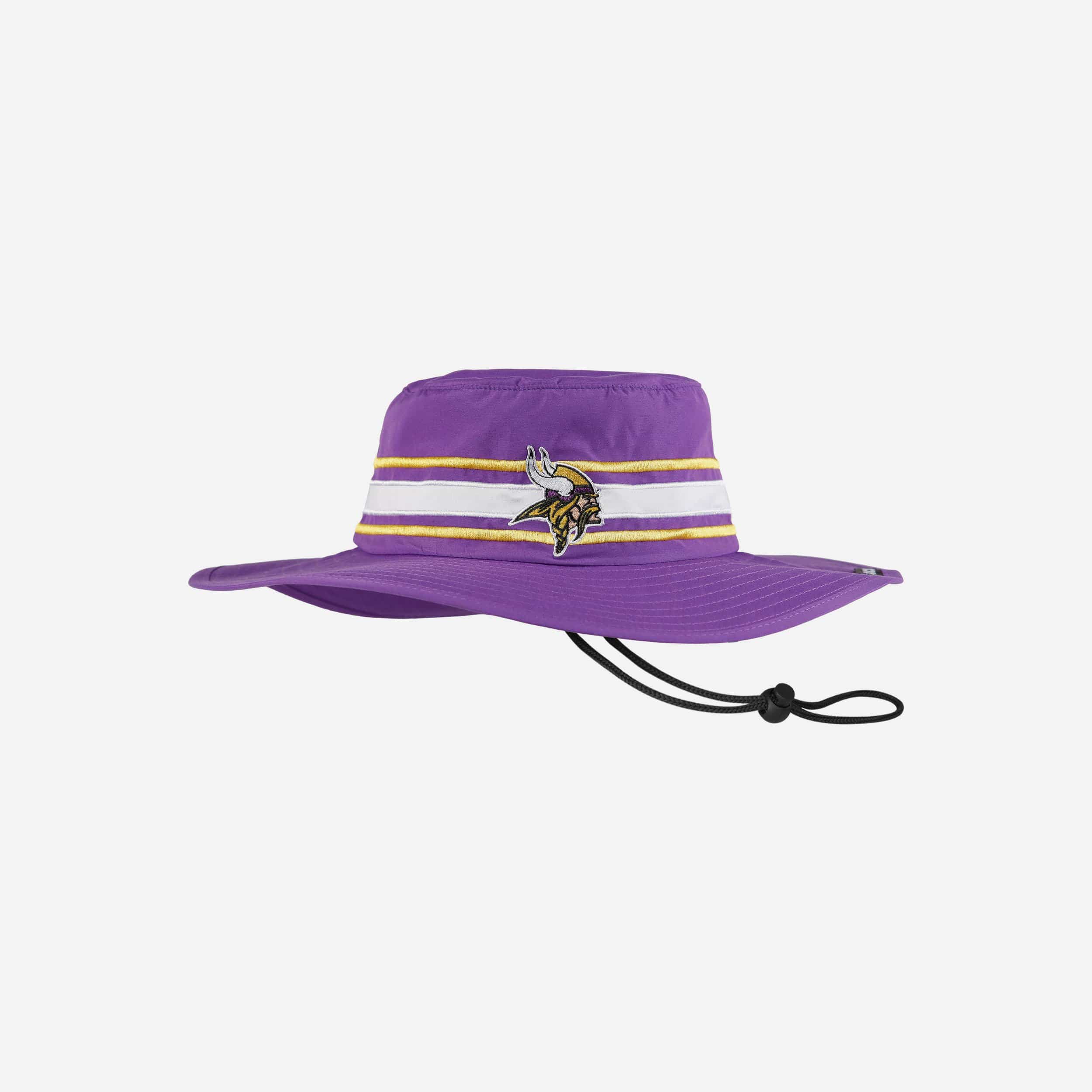 Minnesota Vikings Team Stripe Cowboy Hat