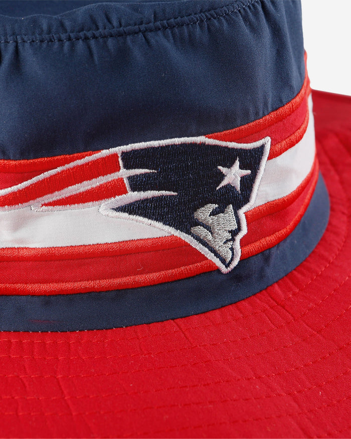 New England Patriots Team Stripe Boonie Hat FOCO - FOCO.com