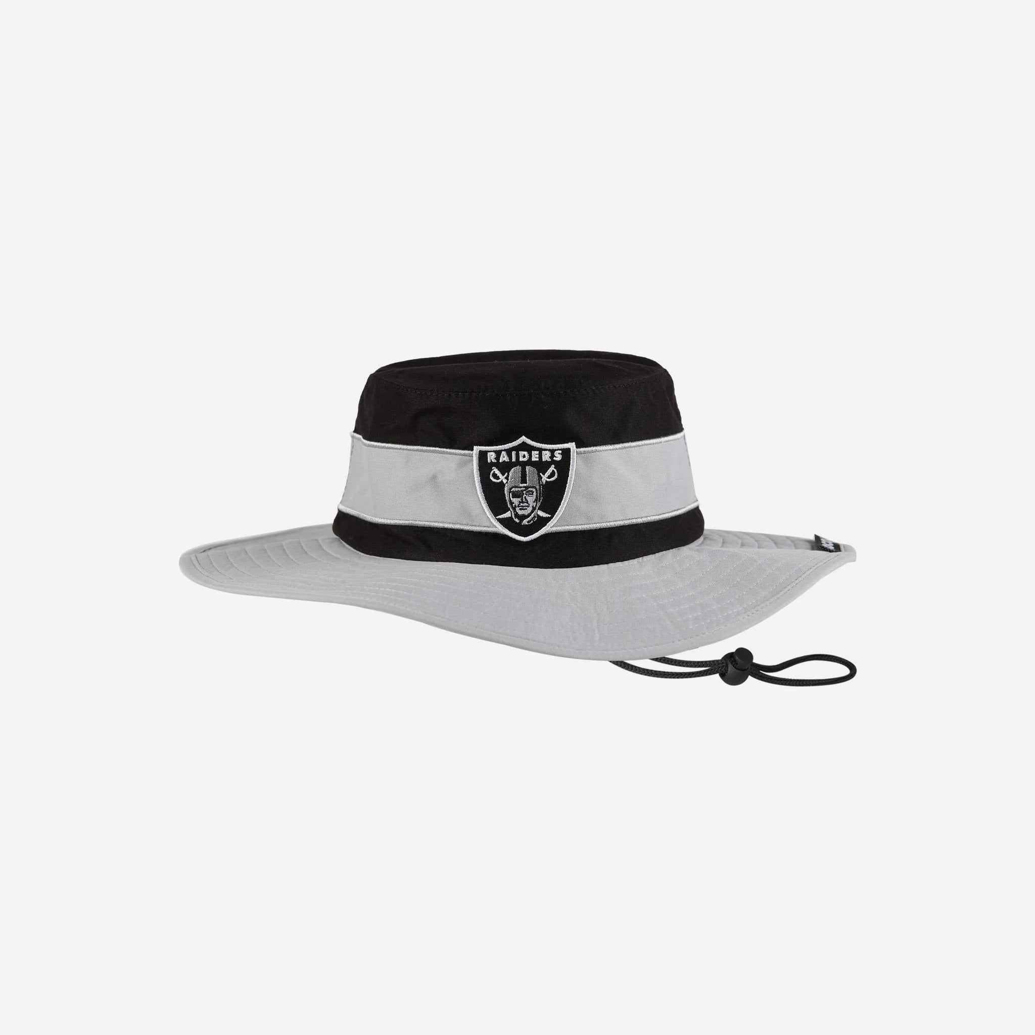 Las Vegas Raiders Team Stripe Boonie Hat FOCO