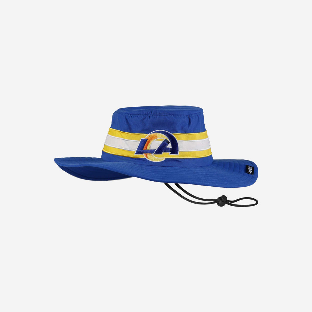 Los Angeles Rams Team Stripe Boonie Hat FOCO - FOCO.com