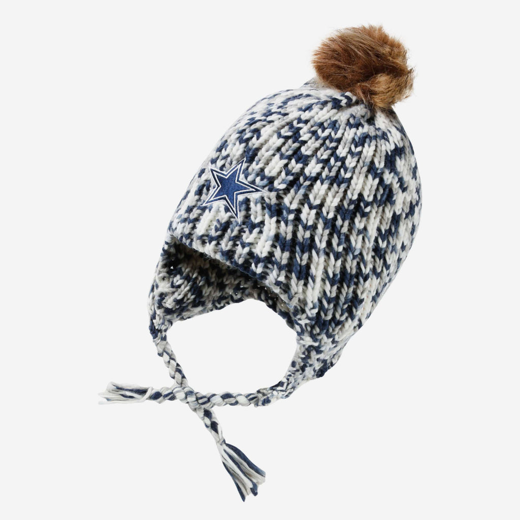 Dallas Cowboys Colorblend Knit Pom Beanie FOCO - FOCO.com