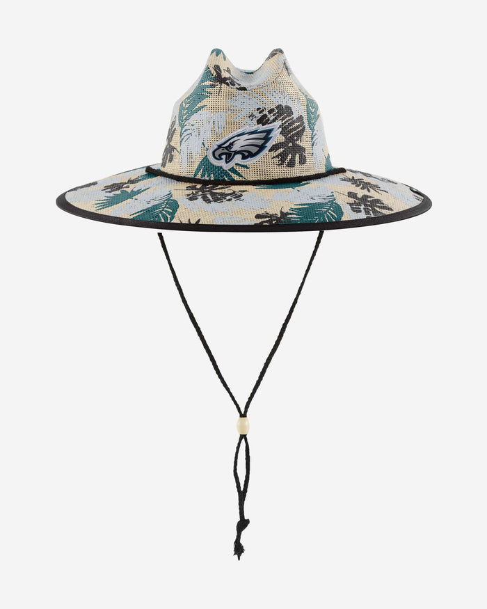 Philadelphia Eagles Floral Printed Straw Hat FOCO - FOCO.com