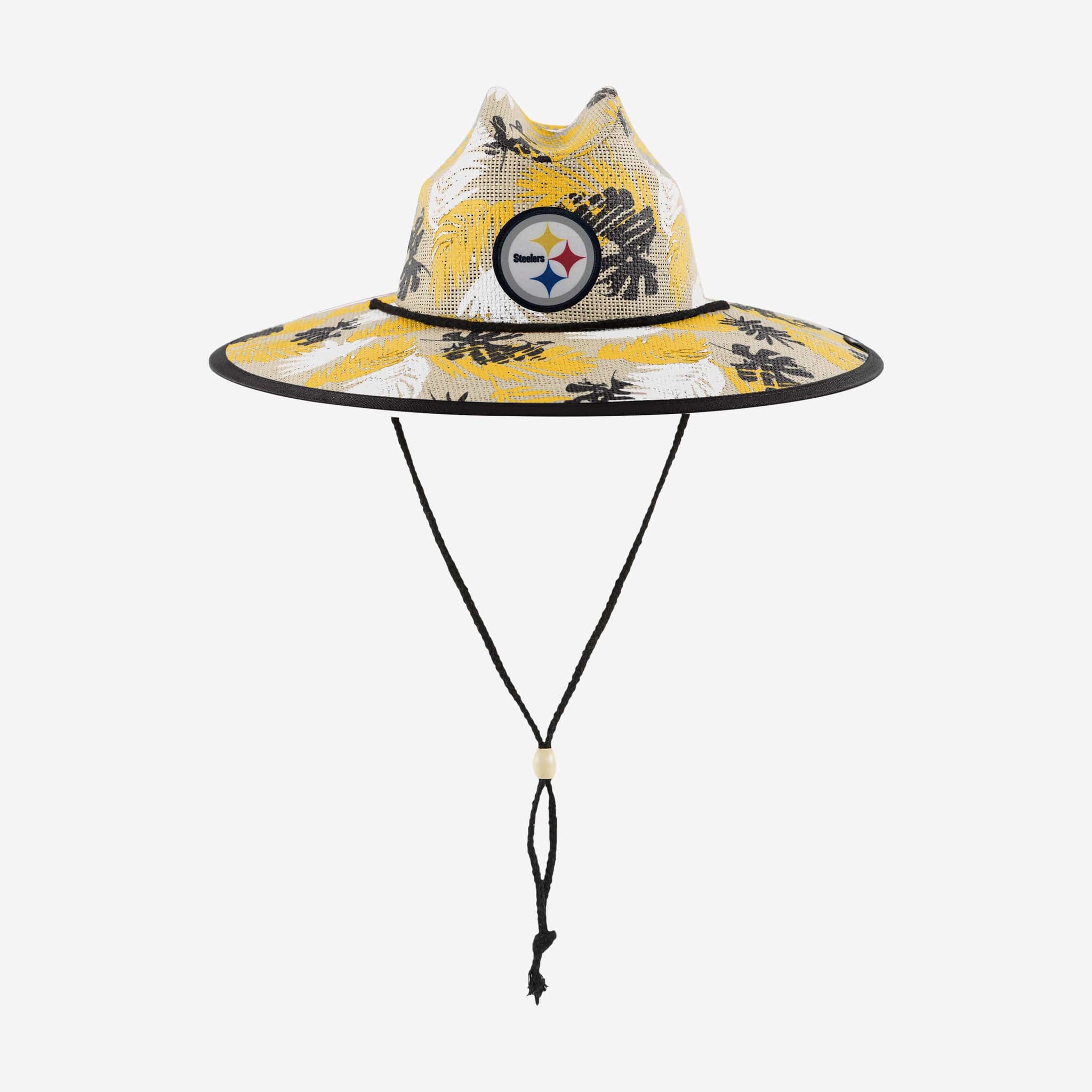 Pittsburgh Steelers Floral Straw Hat  Floral straws, Pittsburgh steelers,  Pittsburgh steelers hats