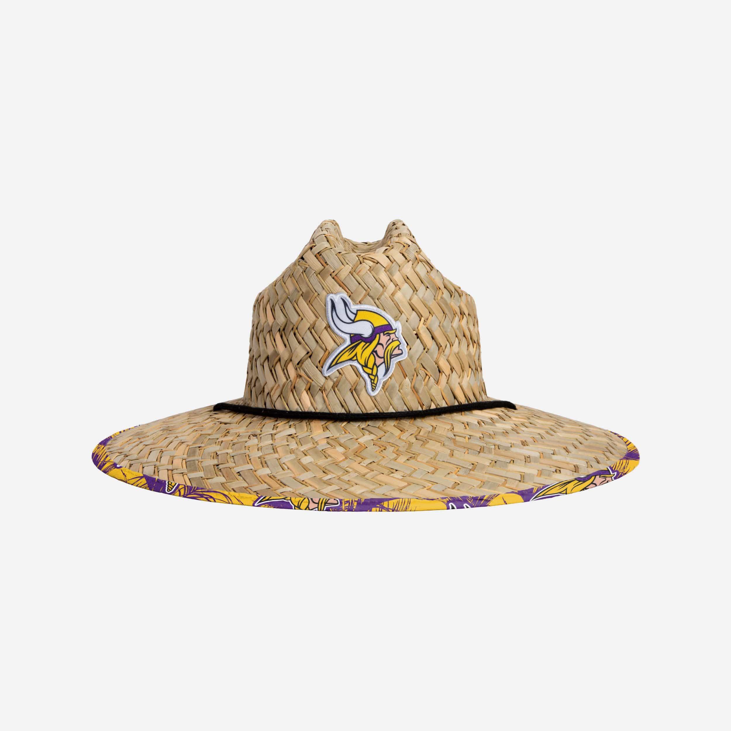 Minnesota Vikings Team Color Straw Hat