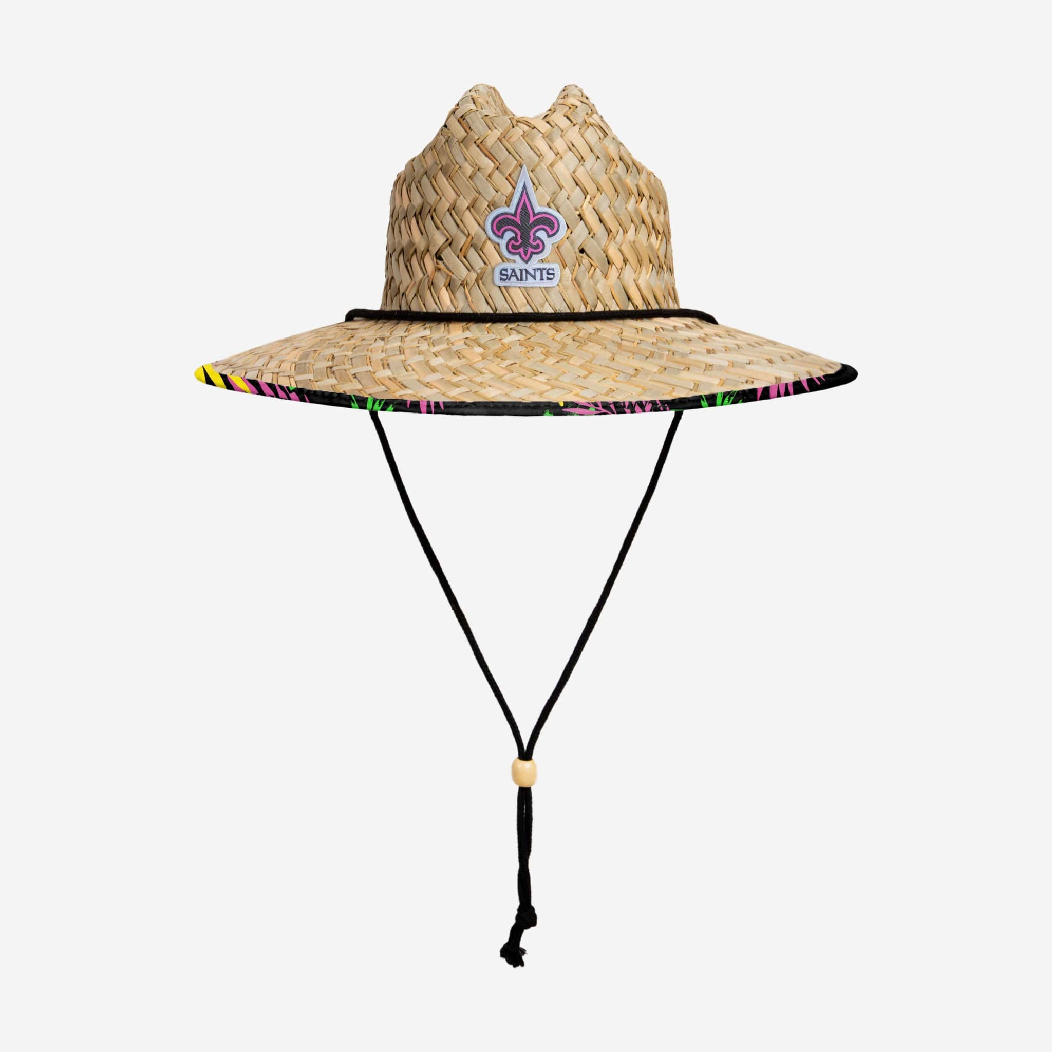 New Orleans Saints Team Color Straw Hat FOCO