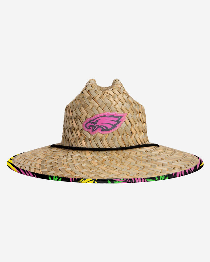 Philadelphia Eagles Highlights Straw Hat FOCO - FOCO.com