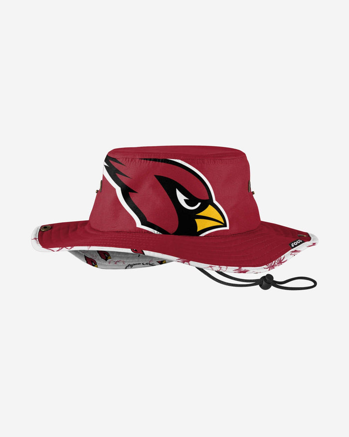 Arizona Cardinals Cropped Big Logo Hybrid Boonie Hat FOCO - FOCO.com