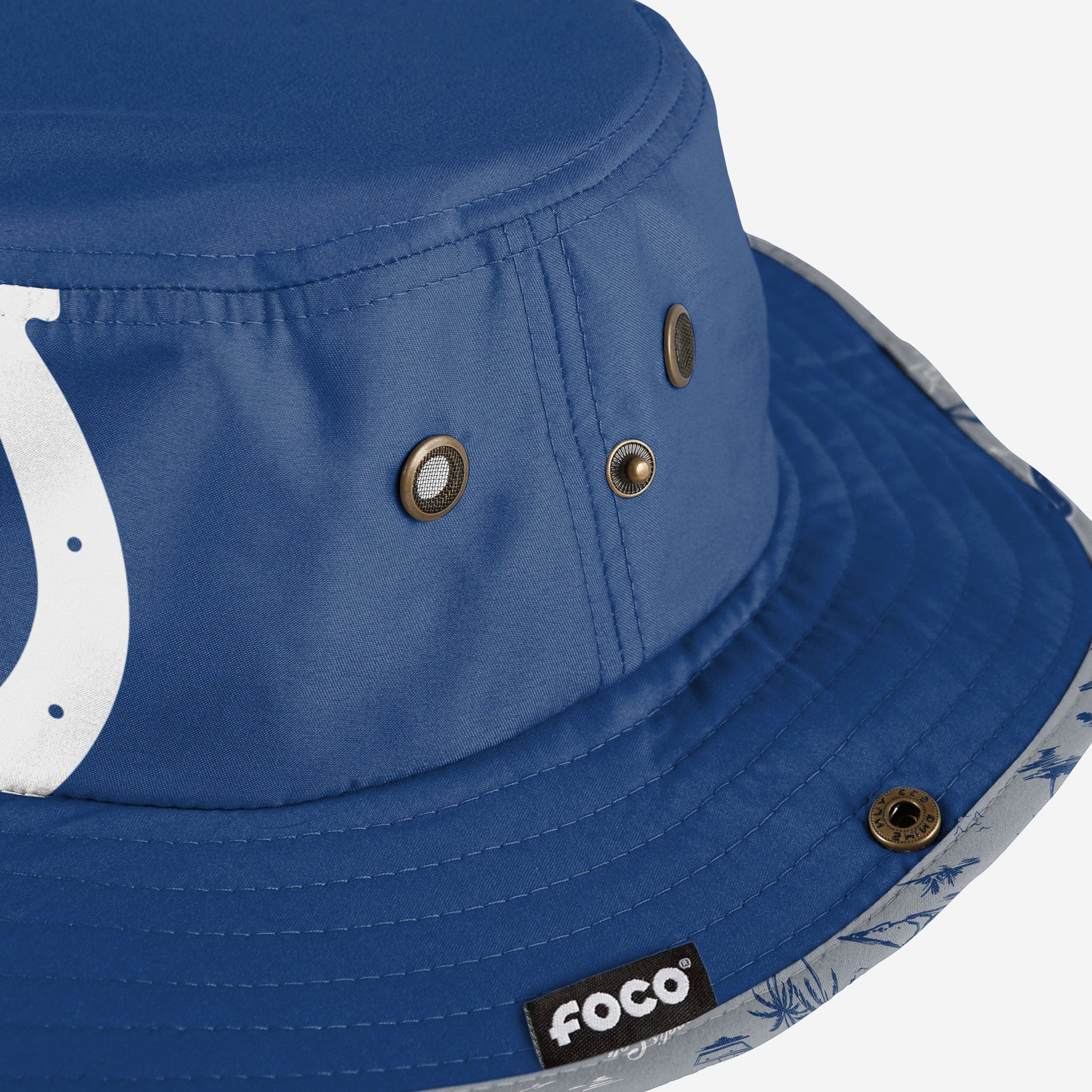 FOCO Kansas City Chiefs NFL Cropped Big Logo Hybrid Boonie Hat