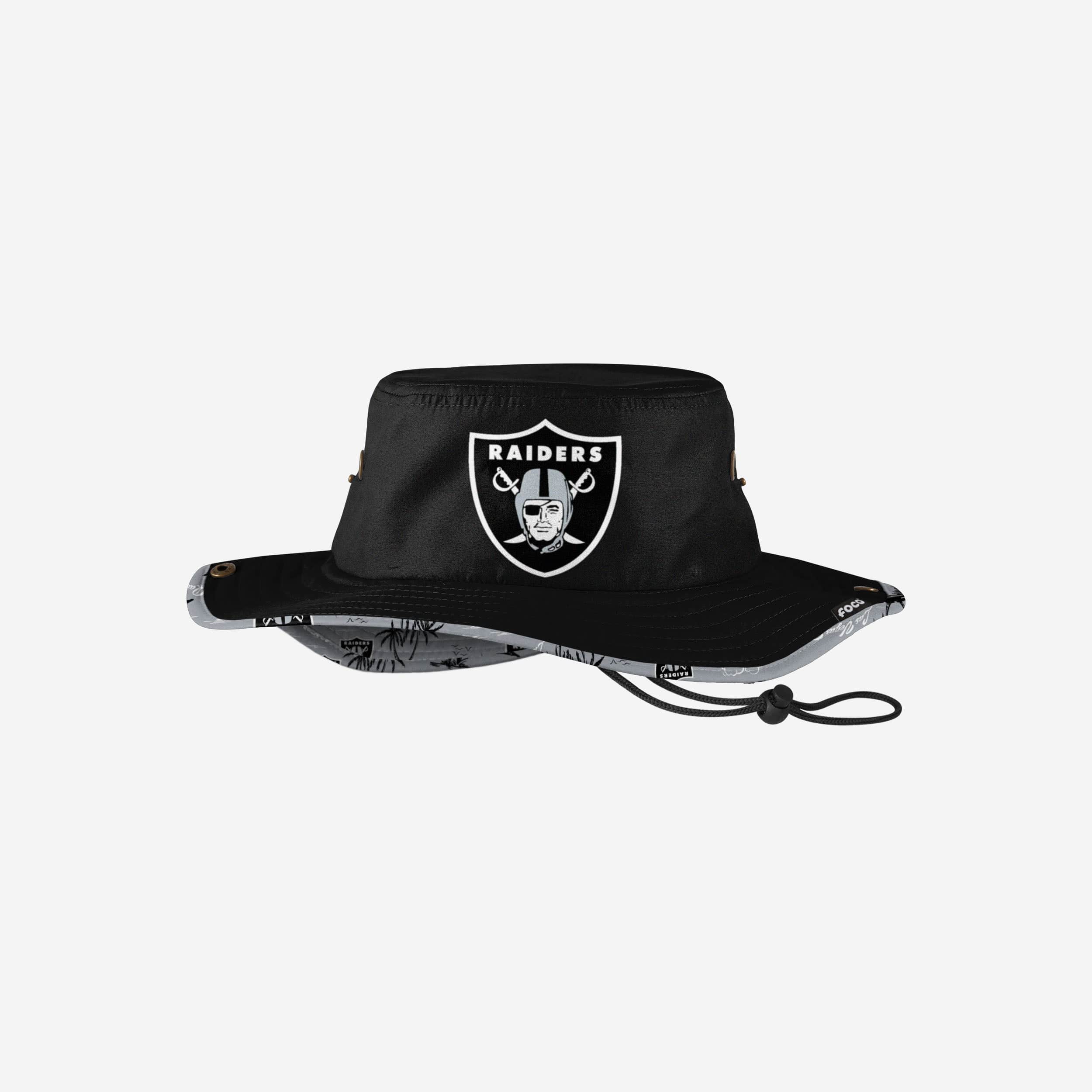 Las Vegas Raiders NFL Womens White Hybrid Boonie Hat