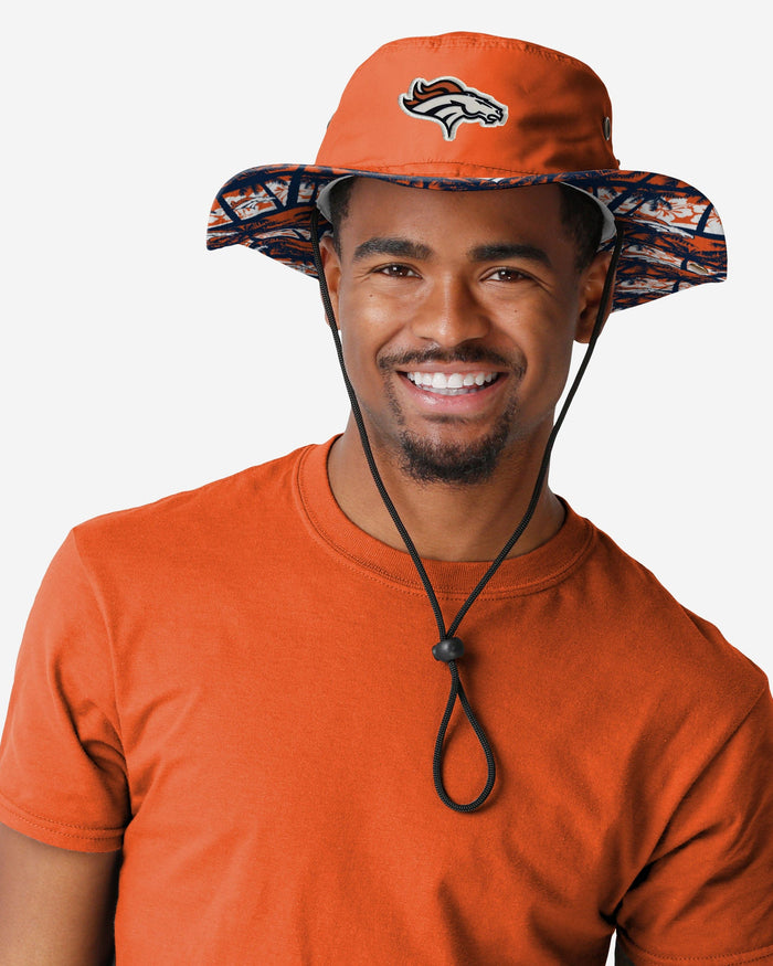 Denver Broncos Solid Hybrid Boonie Hat FOCO - FOCO.com