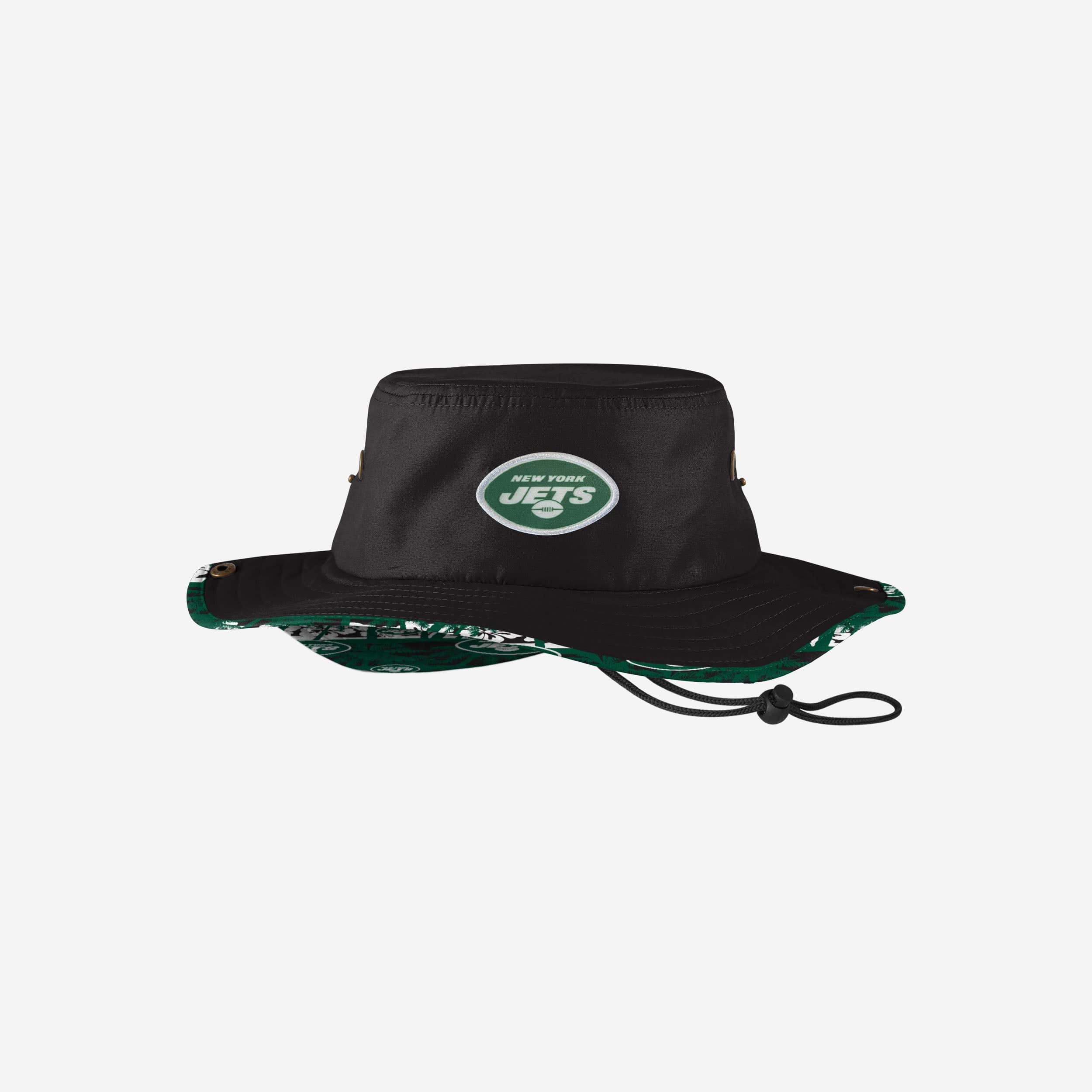 New York Jets NFL Womens White Hybrid Boonie Hat