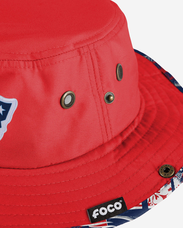 New England Patriots Solid Hybrid Boonie Hat FOCO - FOCO.com