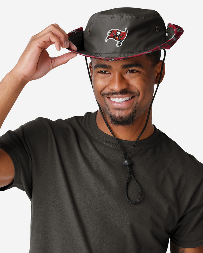 Tampa Bay Buccaneers Solid Hybrid Boonie Hat FOCO - FOCO.com