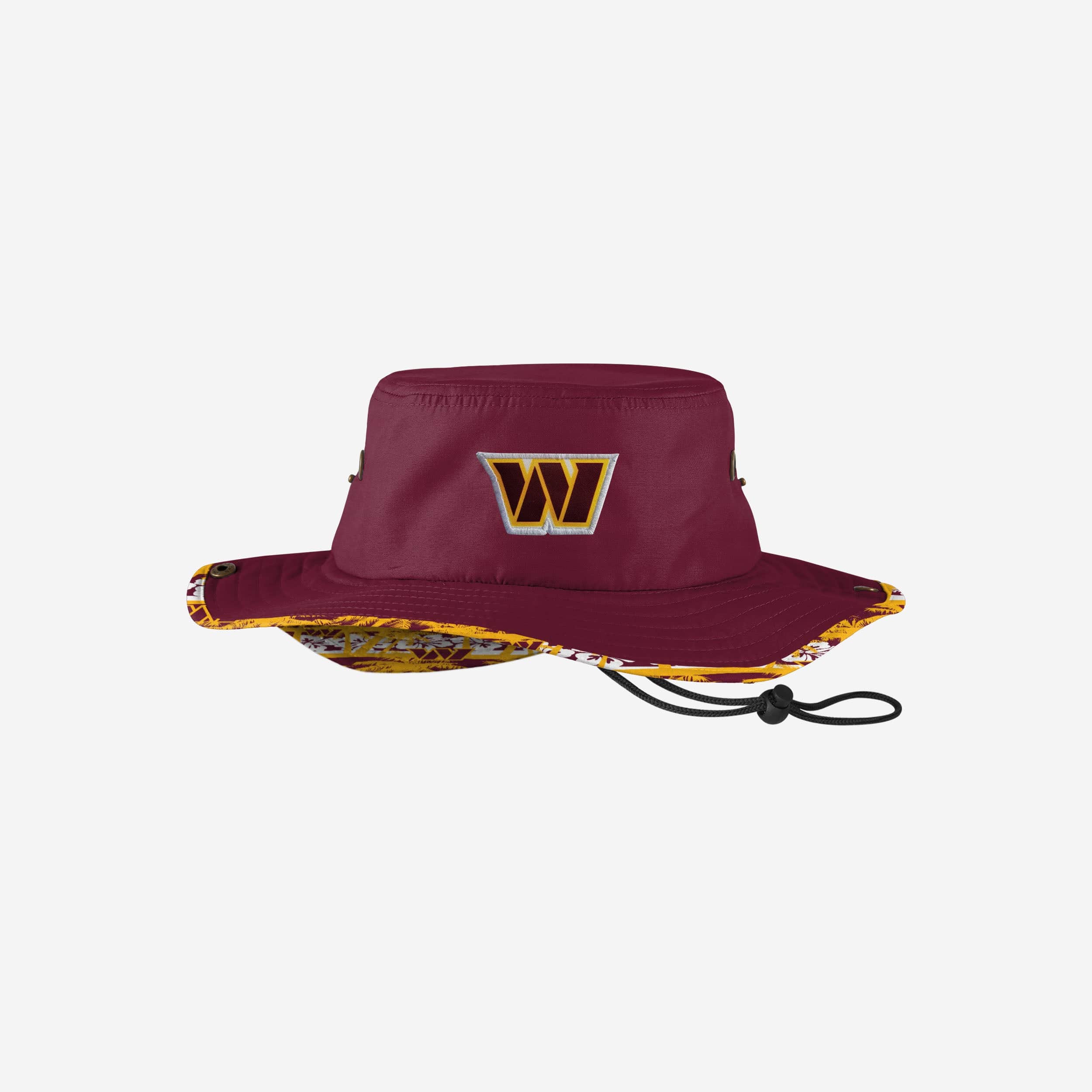 Washington Redskins/Commanders Mitchell & Ness Fitted Bucket Hat/Cap Sz  7 5/8