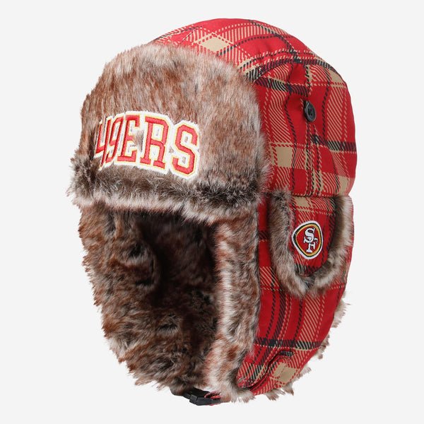 Warm San Francisco 49ers boys earflap cap new with tag