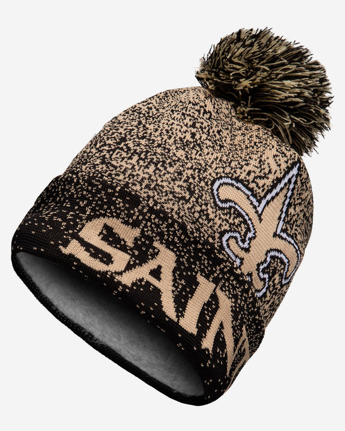 New Orleans Saints Matrix Beanie FOCO - FOCO.com