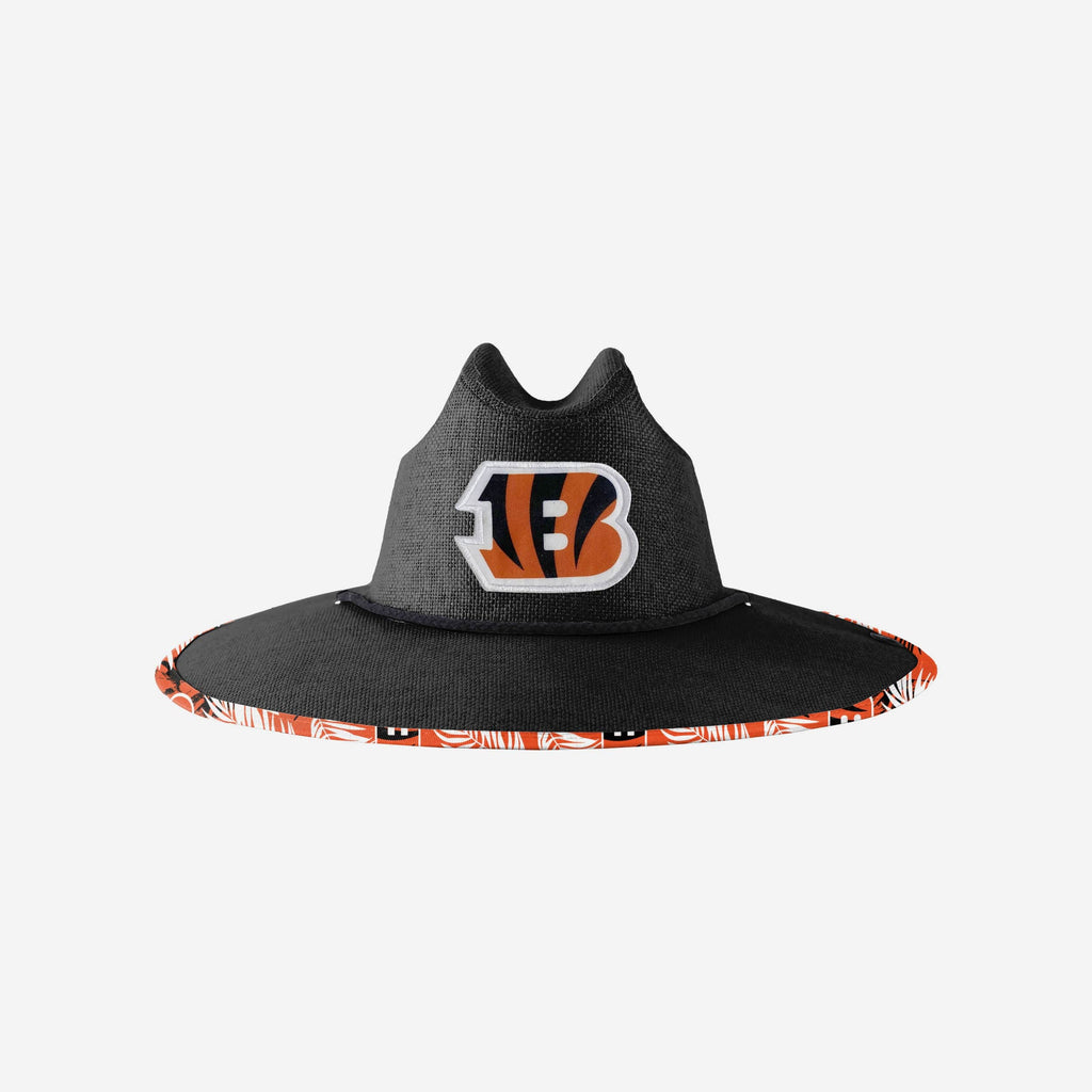 Cincinnati Bengals Team Color Straw Hat FOCO - FOCO.com