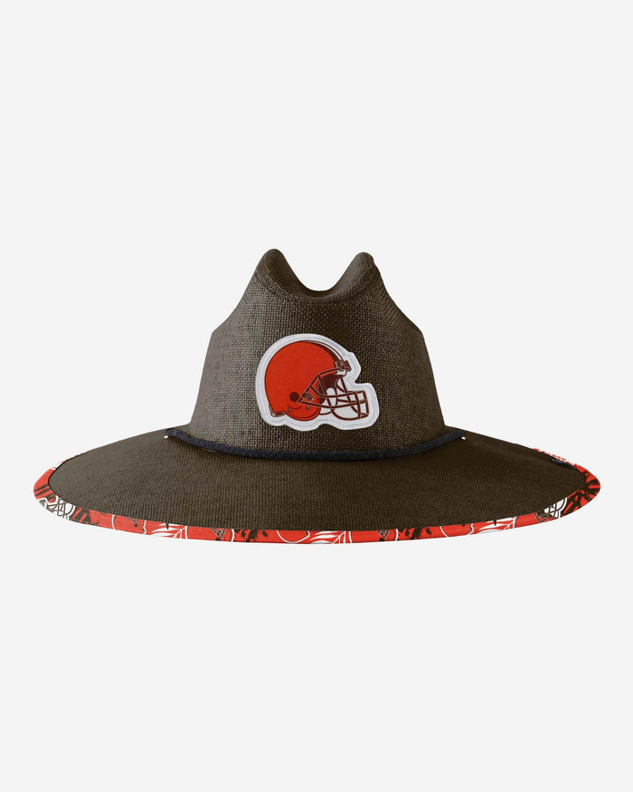 Cleveland Browns Team Color Straw Hat FOCO