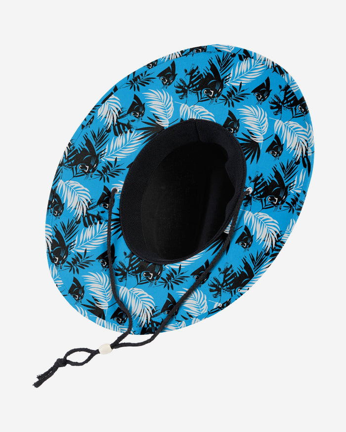 Carolina Panthers Team Color Straw Hat FOCO - FOCO.com