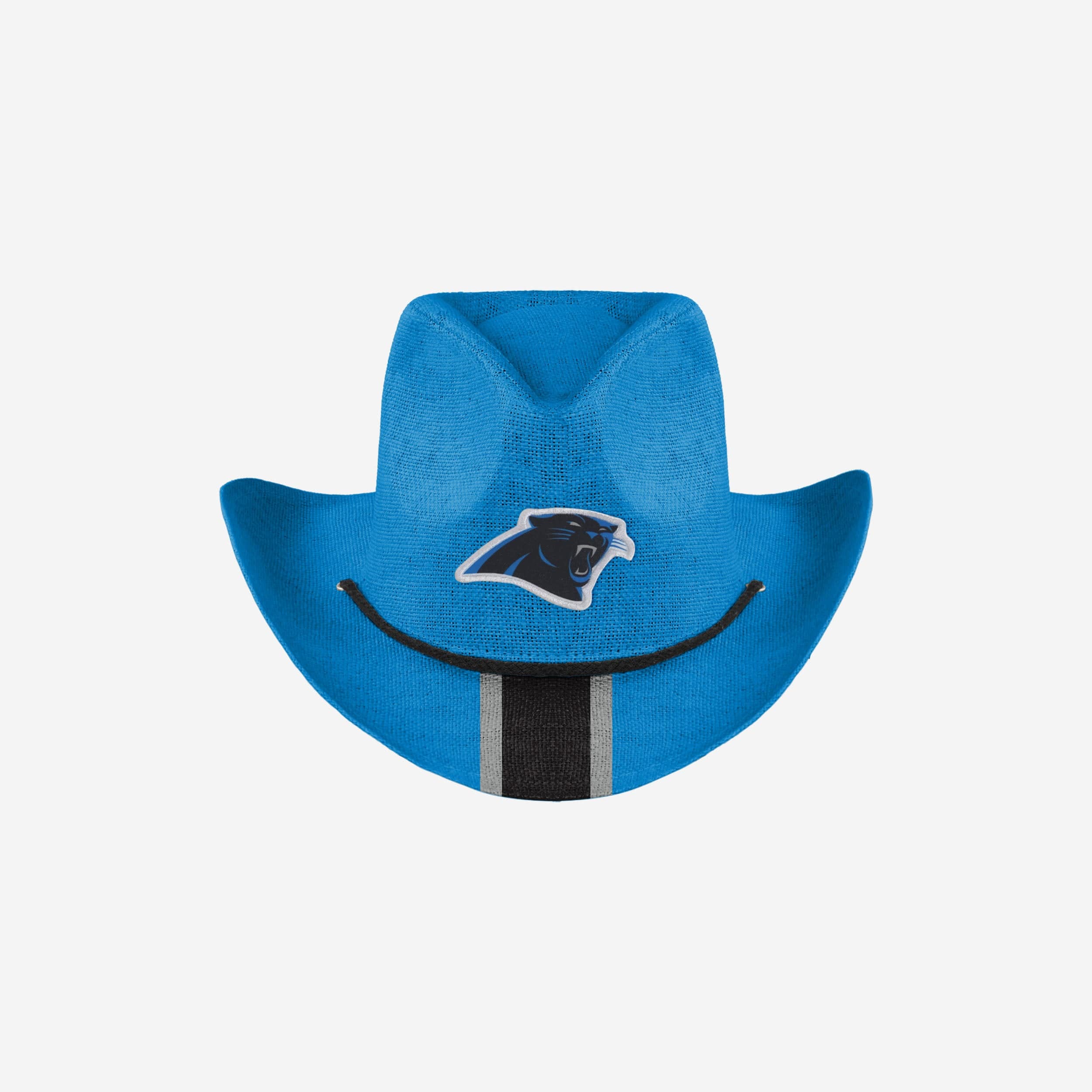 FOCO Carolina Panthers Colorblock Santa Hat