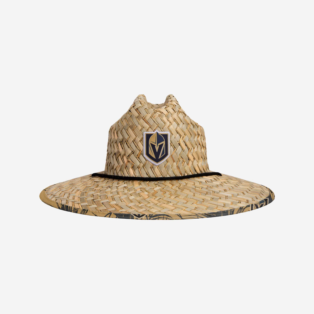 Vegas Golden Knights Floral Straw Hat FOCO - FOCO.com