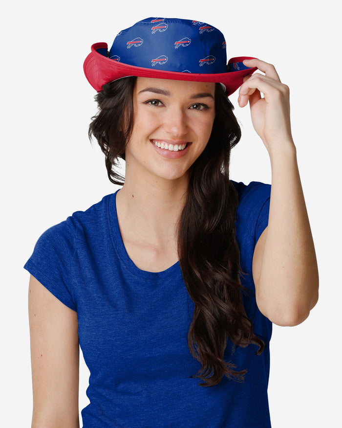 Buffalo Bills Womens Mini Print Hybrid Boonie Hat FOCO - FOCO.com