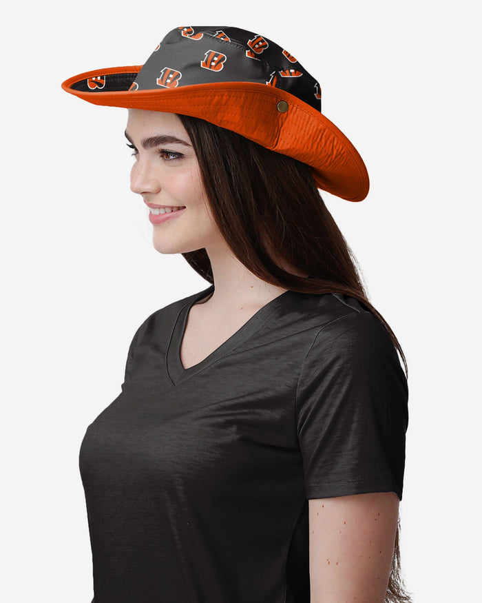 Cincinnati Bengals NFL Womens Mini Print Hybrid Boonie Hat