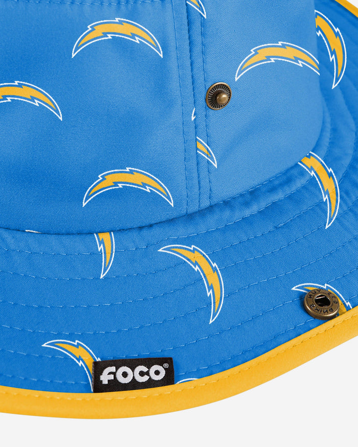 Los Angeles Chargers Womens Mini Print Hybrid Boonie Hat FOCO - FOCO.com