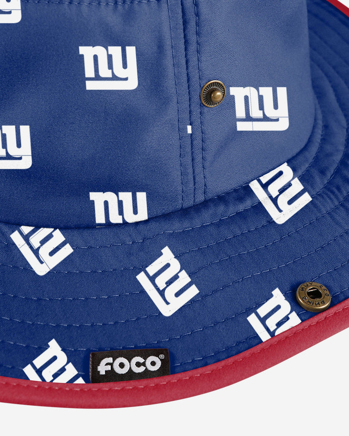 New York Giants Womens Mini Print Hybrid Boonie Hat FOCO - FOCO.com