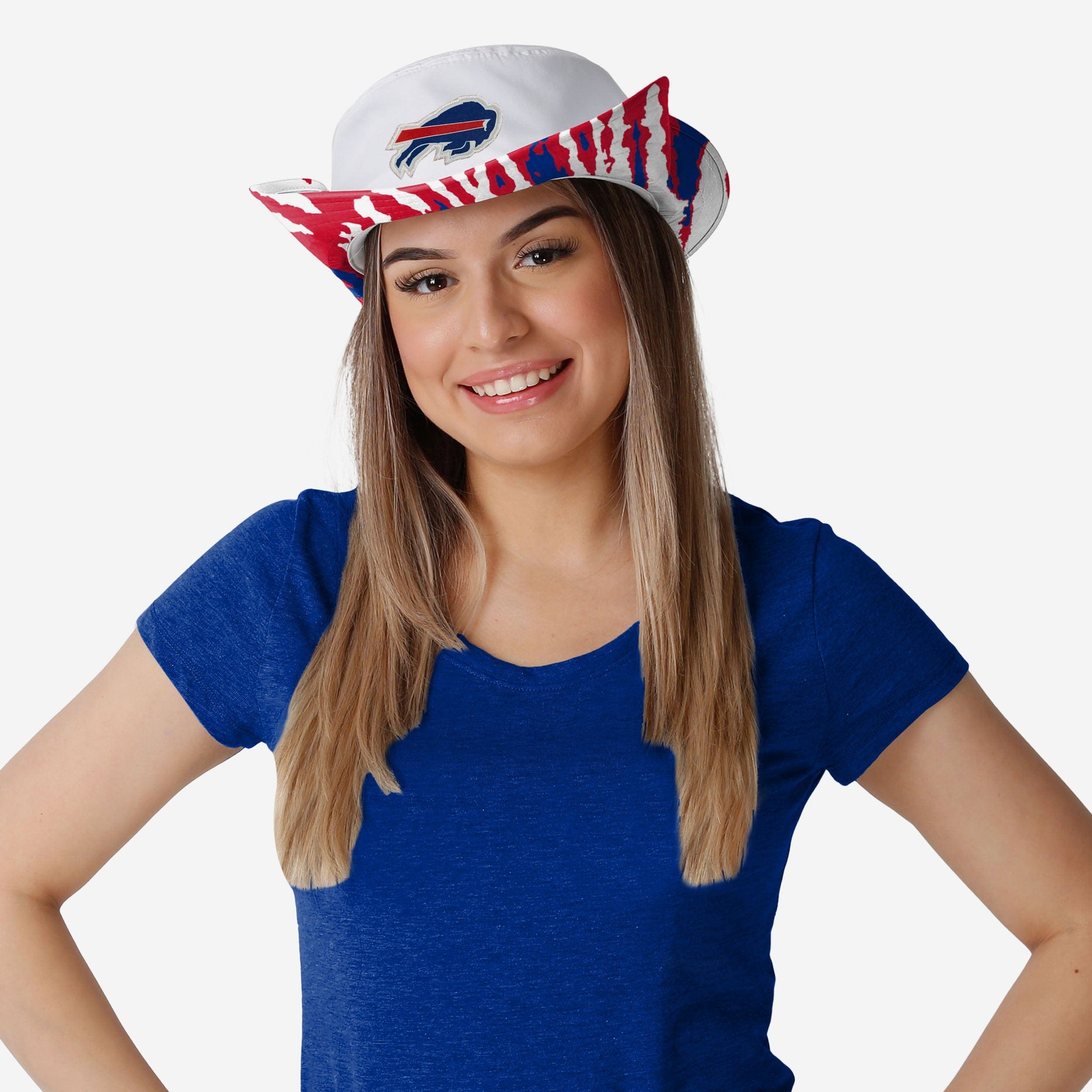 : FOCO Buffalo Bills NFL Womens Mini Print Hybrid Boonie Hat :  Sports & Outdoors