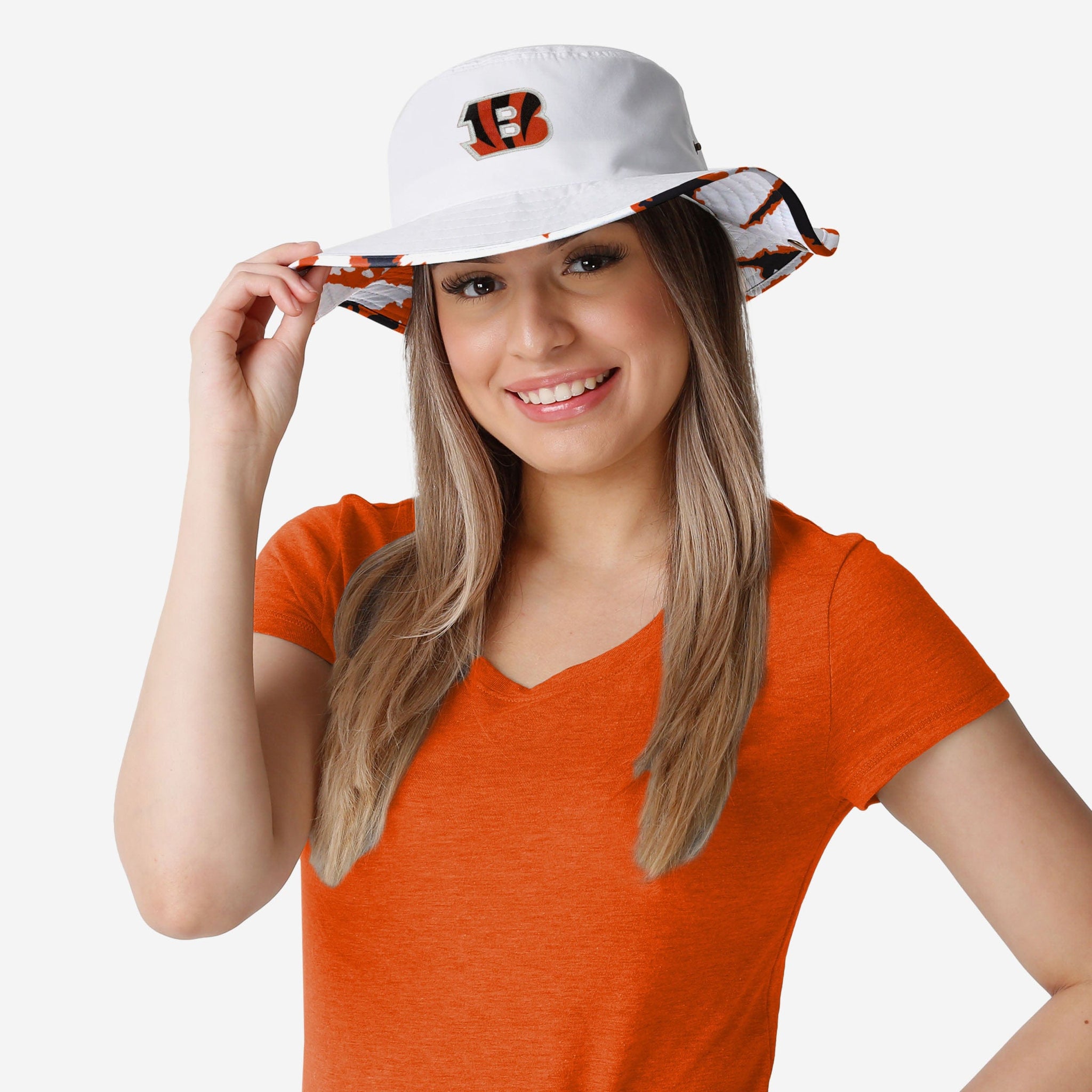 : FOCO Cincinnati Bengals NFL White Stripe Light Up