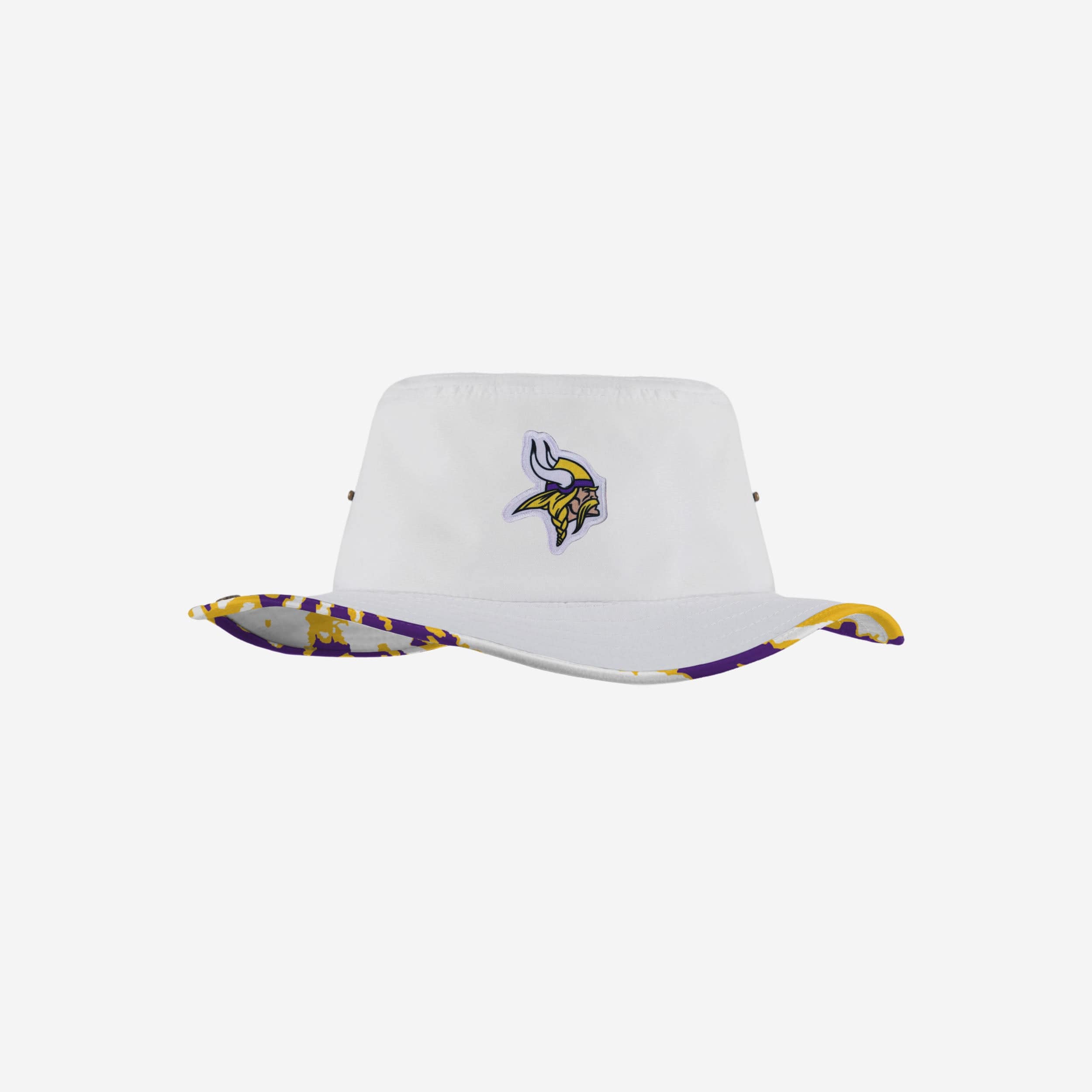 New Era Men's Denver Broncos Training Camp White Panama Bucket Hat