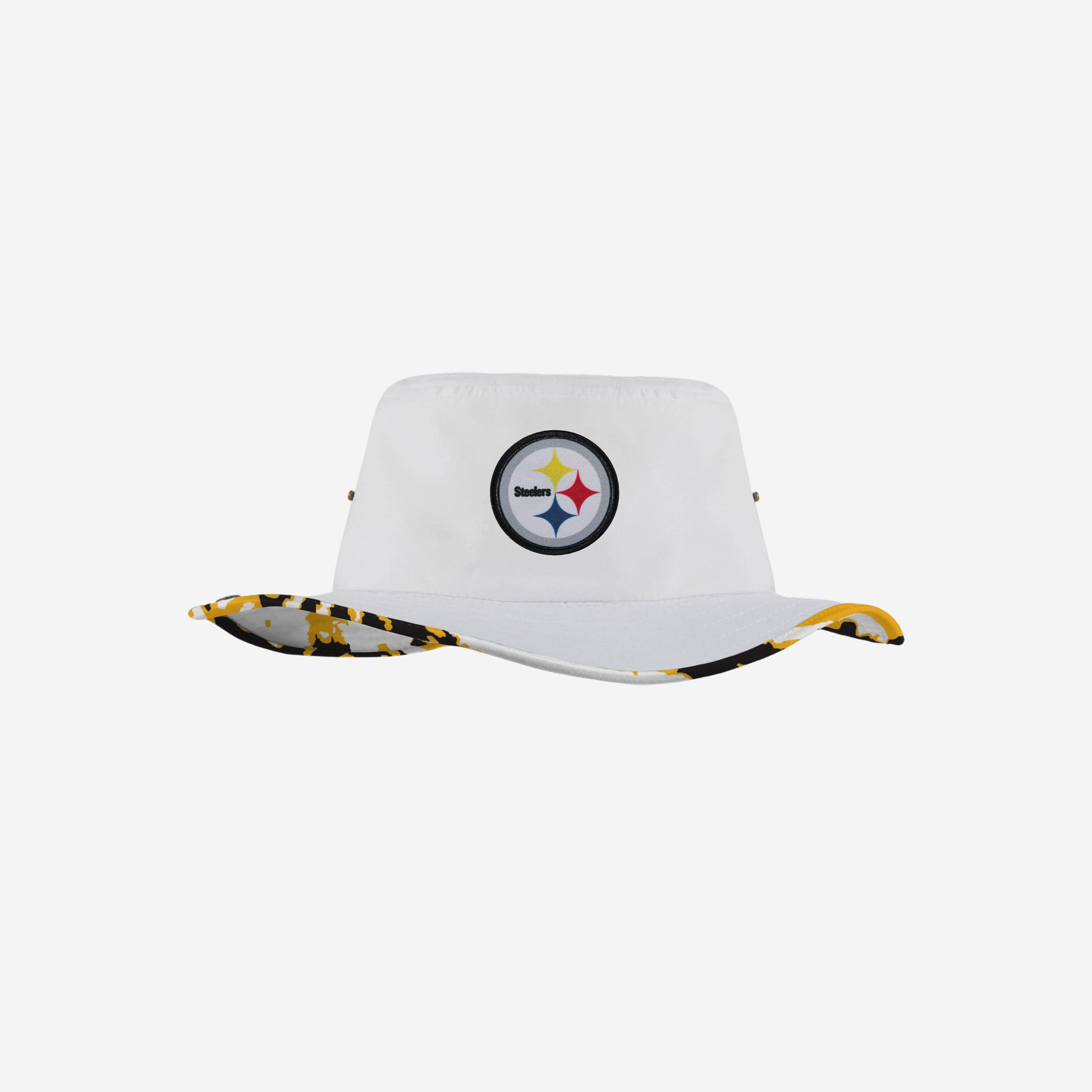 : FOCO Pittsburgh Steelers NFL Womens Mini Print Hybrid Boonie  Hat : Sports & Outdoors