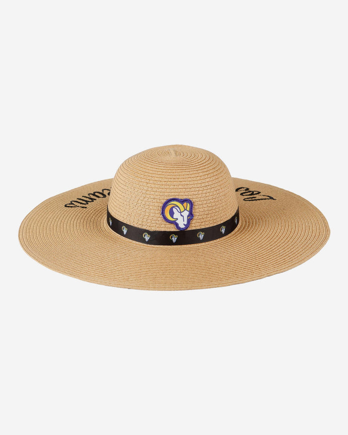 Los Angeles Rams Floral Straw Hat FOCO