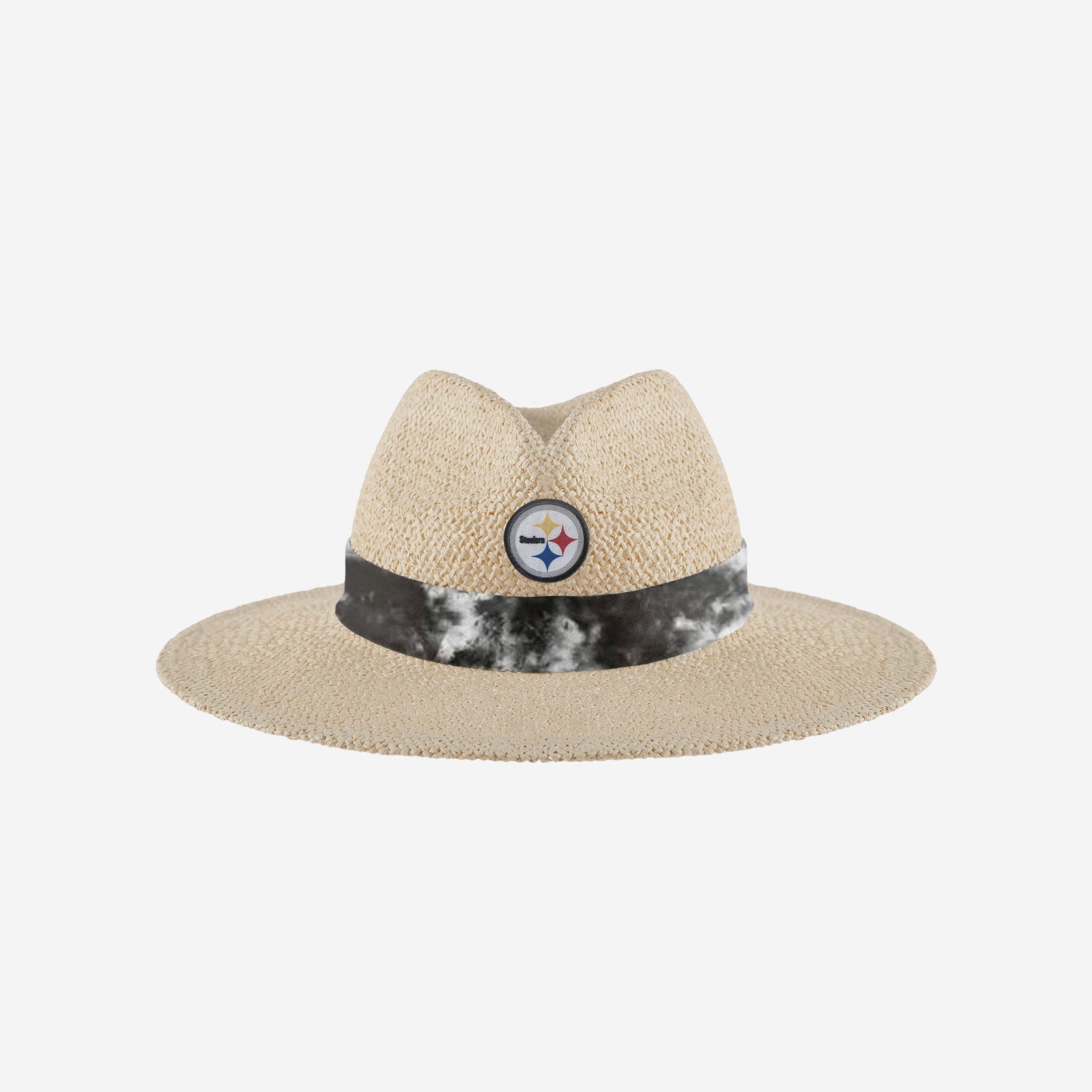 FOCO Pittsburgh Steelers NFL Team Color Straw Hat, Straw