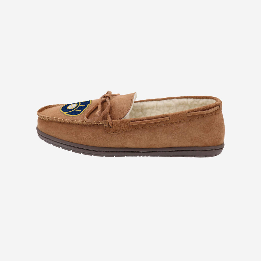 Milwaukee Brewers Moccasin Slipper FOCO S - FOCO.com