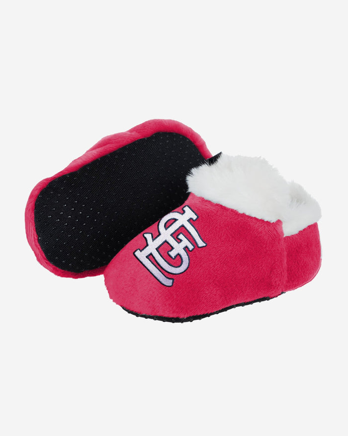 St Louis Cardinals Logo Baby Bootie Slipper FOCO - FOCO.com