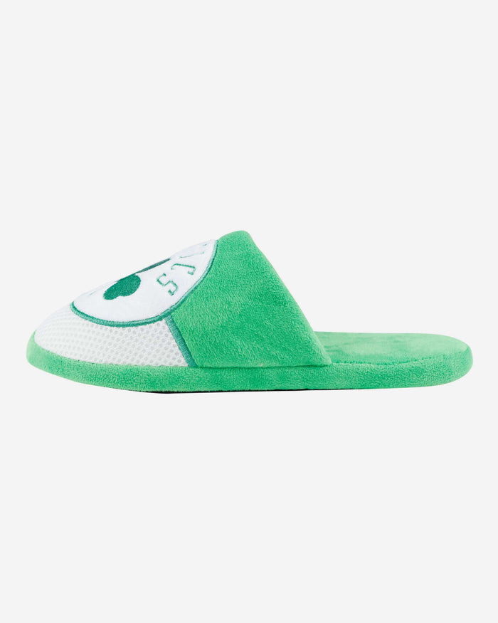 Boston Celtics Team Logo Staycation Slipper FOCO S - FOCO.com