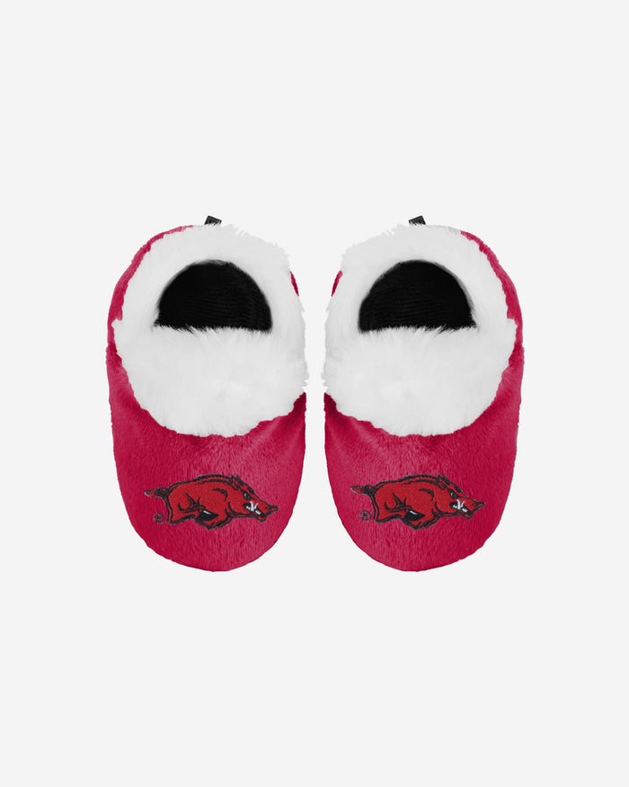 Arkansas Razorbacks Logo Baby Bootie Slipper FOCO - FOCO.com