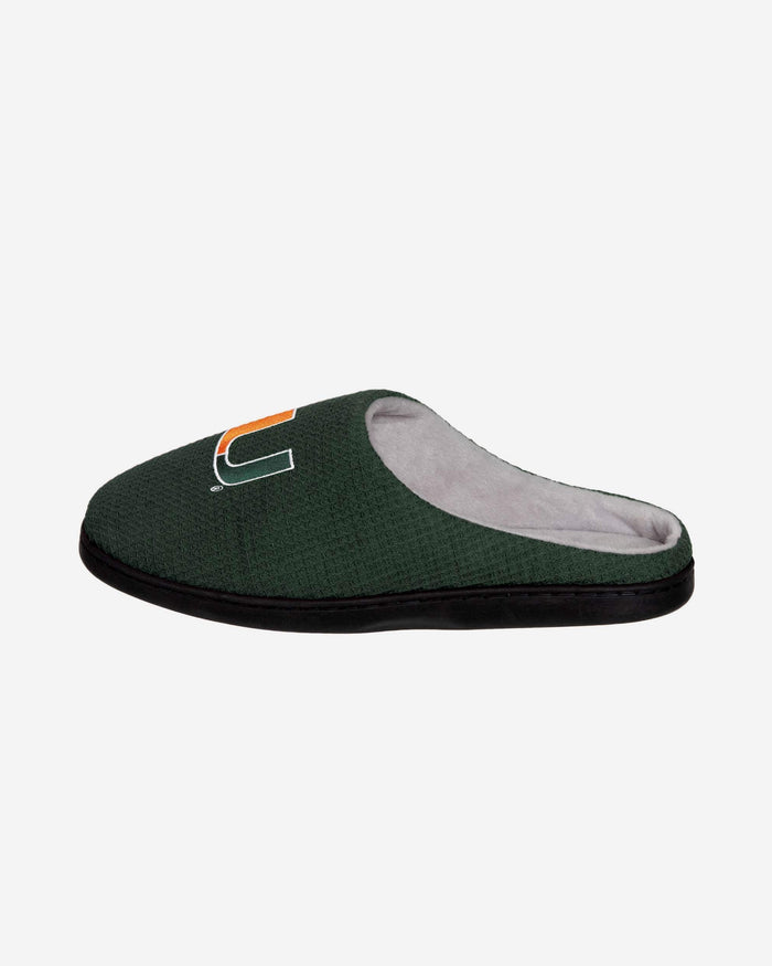 Miami Hurricanes Memory Foam Slide Slipper FOCO - FOCO.com